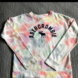 Girls Abercrombie Tie Dye Sweatshirt